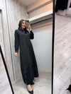 Missdalida 26K-4024 Black İpek Elbise