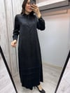 Missdalida 26K-4024 Black İpek Elbise