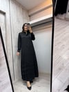 Missdalida 26K-4024 Black İpek Elbise