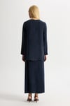 Missdalida 26Y- 2007 DARK NAVY DÜZ RENK  CUPRO ETEK