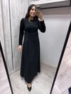 Missdalida 26Y-4009 Black İpek Elbise