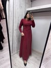 Missdalida 26Y-4009 Cherry İpek Elbise