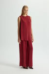 Missdalida 26Y- 6007 CHERRY KOLSUZ CUPRO TUNİK 