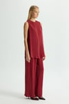 Missdalida 26Y- 7003 CHERRY BOL PAÇA BASİC CUPRO PANTOLON 