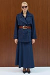 Missdalida 26Y- 8208 NAVY KARGO CEPLİ DENİM CEKET