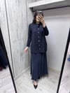 MİSSDALİDA 26Y - 8219 DARK NAVY MERSERİZE CEKET