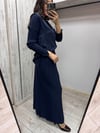 MİSSDALİDA 3262003 NAVY MERSERİZE ETEK
