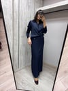 MİSSDALİDA 3262003 NAVY MERSERİZE ETEK