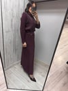 MİSSDALİDA 3262003 OUBERGİNE MERSERİZE ETEK