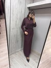 MİSSDALİDA 3262003 OUBERGİNE MERSERİZE ETEK