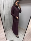MİSSDALİDA 3263801 OUBERGİNE İPEK GÖMLEK