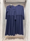 MİSSDALİDA 3264003 NAVY MERSERİZE ELBİSE