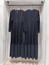 MİSSDALİDA 3264005 BLACK MERSERİZE ELBİSE