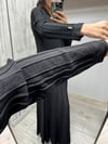 MİSSDALİDA 3264006 BLACK MERSERİZE ELBİSE