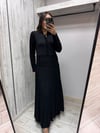 MİSSDALİDA 3264006 BLACK MERSERİZE ELBİSE