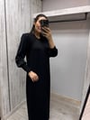 MİSSDALİDA 3264009 BLACK MERSERİZE ELBİSE 