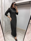 MİSSDALİDA 3264010 HAKİ MERSERİZE ELBİSE