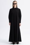 MİSSDALİDA 3264302 BLACK MODAL KUMAŞ ELBİSE
