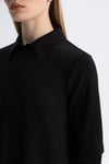 MİSSDALİDA 3264302 BLACK MODAL KUMAŞ ELBİSE