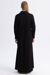 MİSSDALİDA 3264302 BLACK MODAL KUMAŞ ELBİSE