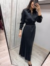 MİSSDALİDA 3264801 BLACK İPEK ELBİSE