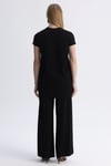 MİSSDALİDA 3266000 BLACK KISA KOL MERSERİZE TUNİK