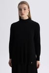 MİSSDALİDA 3266003 BLACK MERSERİZE TUNİK