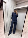 MİSSDALİDA 3266005 NAVY MERSERİZE SÜVETER