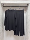 MİSSDALİDA 3266009 BLACK MERSERİZE TUNİK