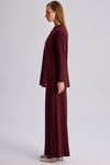 MİSSDALİDA 3266009 OUBERGİNE MERSERİZE TUNİK