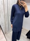 MİSSDALİDA 3266010 NAVY MERSERİZE TUNİK