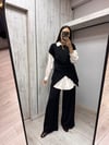 MİSSDALİDA 3267001 BLACK MERSERİZE PANTOLON