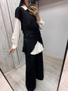 MİSSDALİDA 3267001 BLACK MERSERİZE PANTOLON