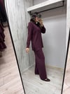 MİSSDALİDA 3267001 OUBERGİNE MERSERİZE PANTOLON