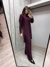 MİSSDALİDA 3267006 OUBERGİNE MERSERİZE PANTOLON