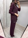 MİSSDALİDA 3267006 OUBERGİNE MERSERİZE PANTOLON