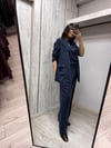 MİSSDALİDA 3268801 NAVY İPEK CEKET