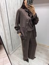 MİSSDALİDA 3268802 CACAO İPEK CEKET