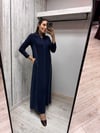 MİSSDALİDA 3269027 DARK NAVY İPEK MERSERİZE CEKET