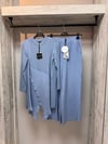 Missdalida 6022 Blue İpek Merserize Tunik