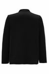 Missdalida T26K- 8207 Black  Düğmeli Yün Ceket 