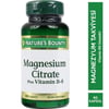 Nature's Bounty Magnesium Citrate Plus Vitamin B6 60 Kapsül