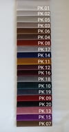 60x60cm yuvarlak chester puf (saks mavisi)
