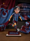 Fulbolcu Temalı Kişiye Özel Karikatür Stand