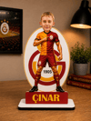 Fulbolcu Temalı Kişiye Özel Karikatür Stand 30cm