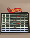 LED Aydınlatmalı Hot Wheels Araba Rafı| 70'li 1/64 Model Araç Sergileme Rafı