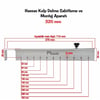 HASSAS KULP MONTAJ APARATI 320MM
