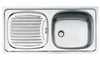 TEKA EBM 45 PASLANMAZ ÇELİK EVİYE
