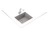 TEKA SQUARE 50.40 TG 3½ W/OVF SP ST (GRİ)