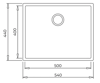 TEKA SQUARE 50.40 TG 3½ W/OVF SP ST (GRİ)